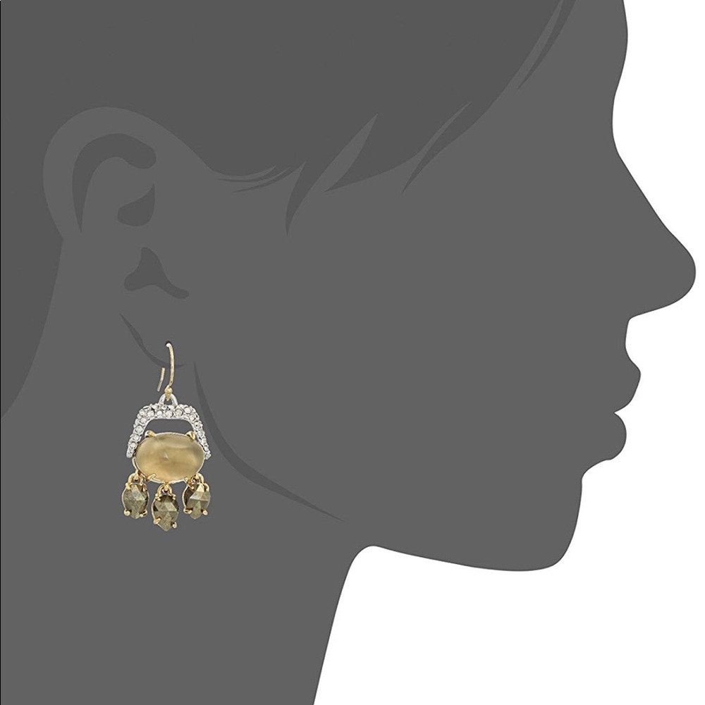 Alexis Bittar Multi Stone Earring